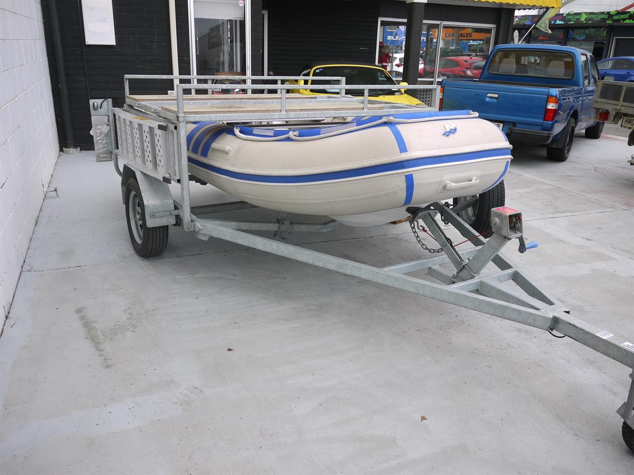 2012 QuickSilver RIB Trailor