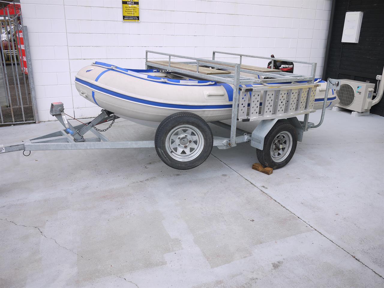 2012 QuickSilver RIB Trailor