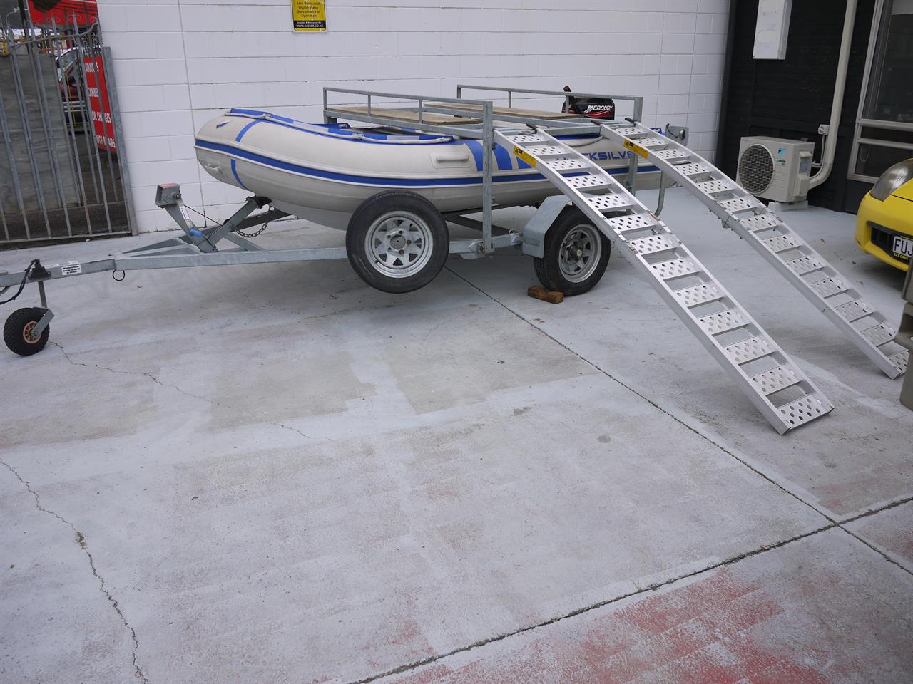 2012 QuickSilver RIB Trailor